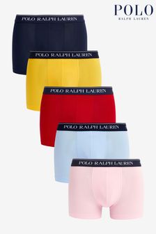 Polo Ralph Lauren Cotton Stretch Trunks 5 Pack