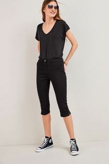Pedal Pusher Cropped Jeans