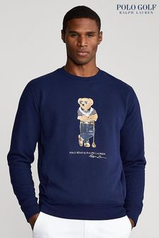Polo Golf by Ralph Lauren Navy Blue Ralph Bear Sweatshirt