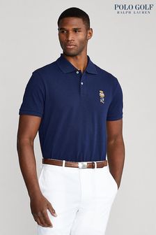Polo Golf by Ralph Lauren Navy Blue Ralph Bear Polo Shirt