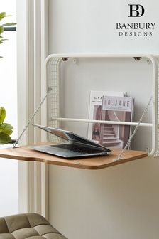 Banbury Designs Fluted Wall Mount Desk (T18949) | £170