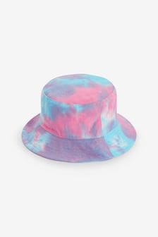 Pink/Blue Printed Bucket Hat (3-16yrs) (T19767) | £7 - £10