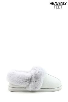 Heavenly Feet Ladies Silver Style Dynasty Slippers