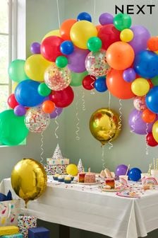 Bright Birthday Balloon Arch (T22780) | £18