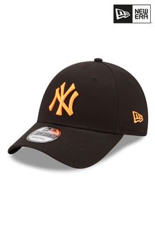 New Era Black New York Yankees Neon 9FORTY Cap