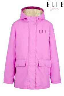 ELLE Pink Raincoat