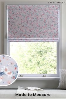 Grey Blossom Made To Measure Roman Blind