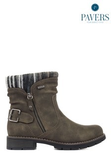 Pavers Ladies Water Resistant Ankle Boots