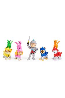 Paw Patrol Rescue Knights Ryder and Pups Figure Gift Pack