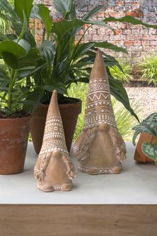 Mrs Terracotta Gonk Garden Gnome