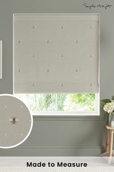 Sophie Allport Natural Bee Made To Measure Roman Blind