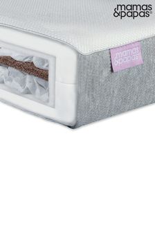 Mamas & Papas White Luxury Twin Spring Cot Bed Mattress