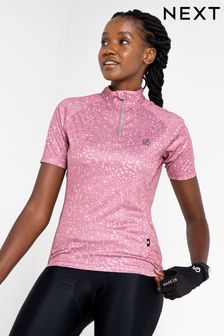 Pink Dare 2b x Next Active Sports Cycling Zip Top (T36572) | £25