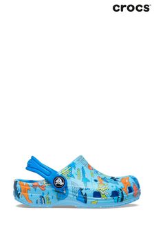 Crocs Toddler Blue Classic Sea Clog Sandals (T36754) | £30