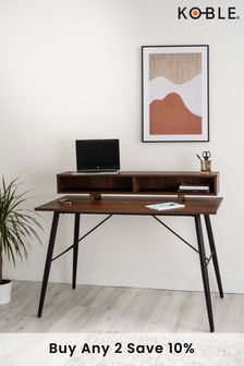 Koble Axel Smart Desk  Walnut/Black (T37420) | £250
