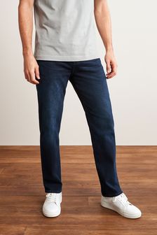 Inky Blue Relaxed Fit Essential Stretch Jeans (T37810) | £28
