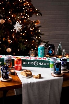 Beer Hawk Christmas Cheers Yard Of Ale