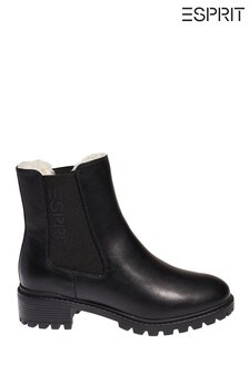 Esprit Black Chelsea Boots