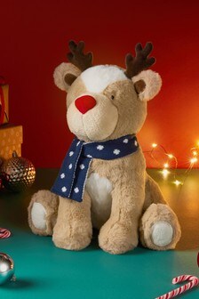 Brown Reindeer Soft Toy