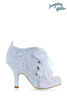 Irregular Choice Abigail's 3rd Party Cream Ankle Shoes