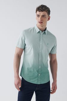 Dip Dye Short Sleeve Shirt