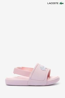 Lacoste Pink/White Sandals