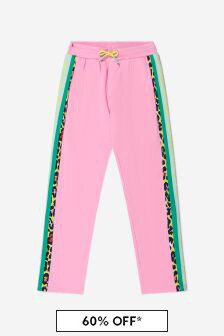Marc Jacobs Girls Milano Knit Joggers in Pink