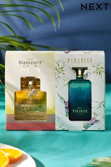Paradise 100ml Eau De Parfum and Summer Sun 100ml Eau De Parfum Perfume Set (T44599) | £28