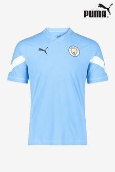 Puma Blue Manchester City Training T-Shirt (T45190) | £60