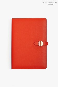 Jasper Conran London Pink Astrid Crosshatch Notebook