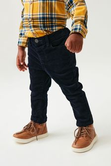Navy Blue Cord Trousers (3mths-7yrs) (T45994) | £10 - £12