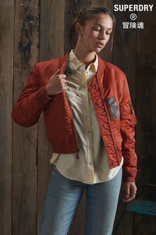 Superdry Red Limited Edition Dry Reversible Jacket