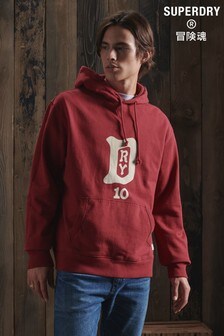 Superdry Red Limited Edition Dry Graphic Hoodie