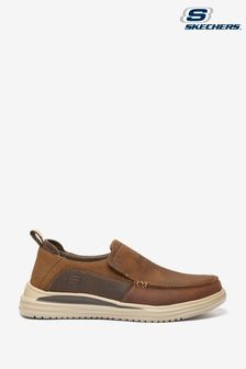 Skechers Brown Proven Relander Shoes