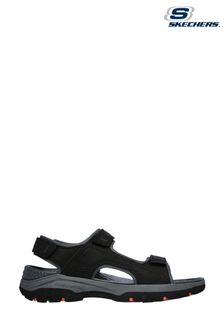Skechers Black Tresmen Garo Sandals
