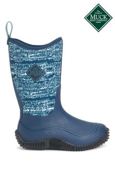 Muck Boots Blue Hale Wellington Boots