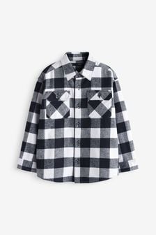 Black/White Check Shirt (3-16yrs) (T48322) | £14 - £19