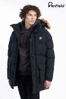 Penfield Black Bear Longline Puffer Jacket