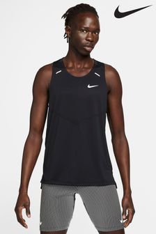Nike Black Dri-FIT Running Vest (T49305) | £35