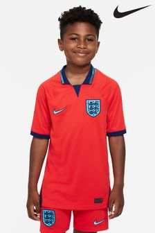 Nike Red Blank England Stadium Away Junior Football Shirt (T49968) | £60