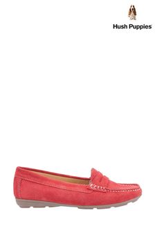Hush Puppies Red Margot Slip-On Shoes