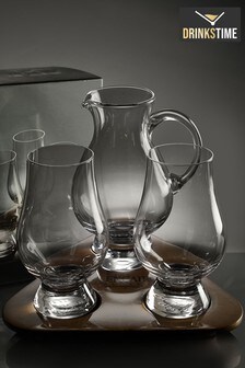 DrinksTime Glencairn Glass Tasting Gift Set With Jug