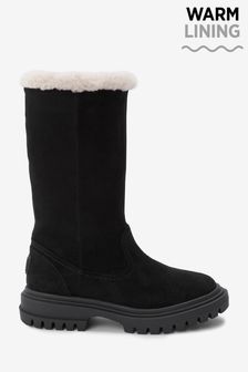 Black Atelier-lumieresShops Warm Lined Water Repellent Pull-On Boots (T50741) | £37 - £43