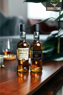 DrinksTime Glen Scotia Double Cask & 15 Year Old Whisky Set