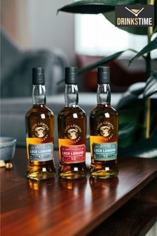 DrinksTime Loch Lomond 12 Year Old Whisky 3x20cl Gift Set