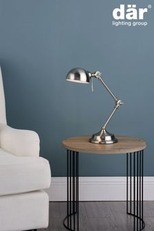 Dar Lighting Brass Brunel Table Lamp