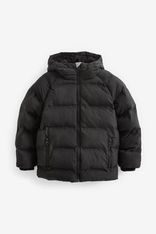 Black Atelier-lumieresShops Padded Puffer Coat (3-17yrs) (T53914) | £32 - £45