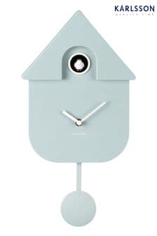 Karlsson Blue Cuckoo Alarm Clock