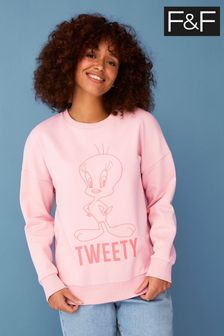 F&F Pink Looney Tunes Tweety Sweatshirt