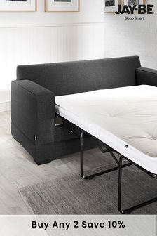 Jay-Be Beds Pewter Grey Modern Sofa Bed with Micro ePocket Sprung Mattress (T56173) | £995